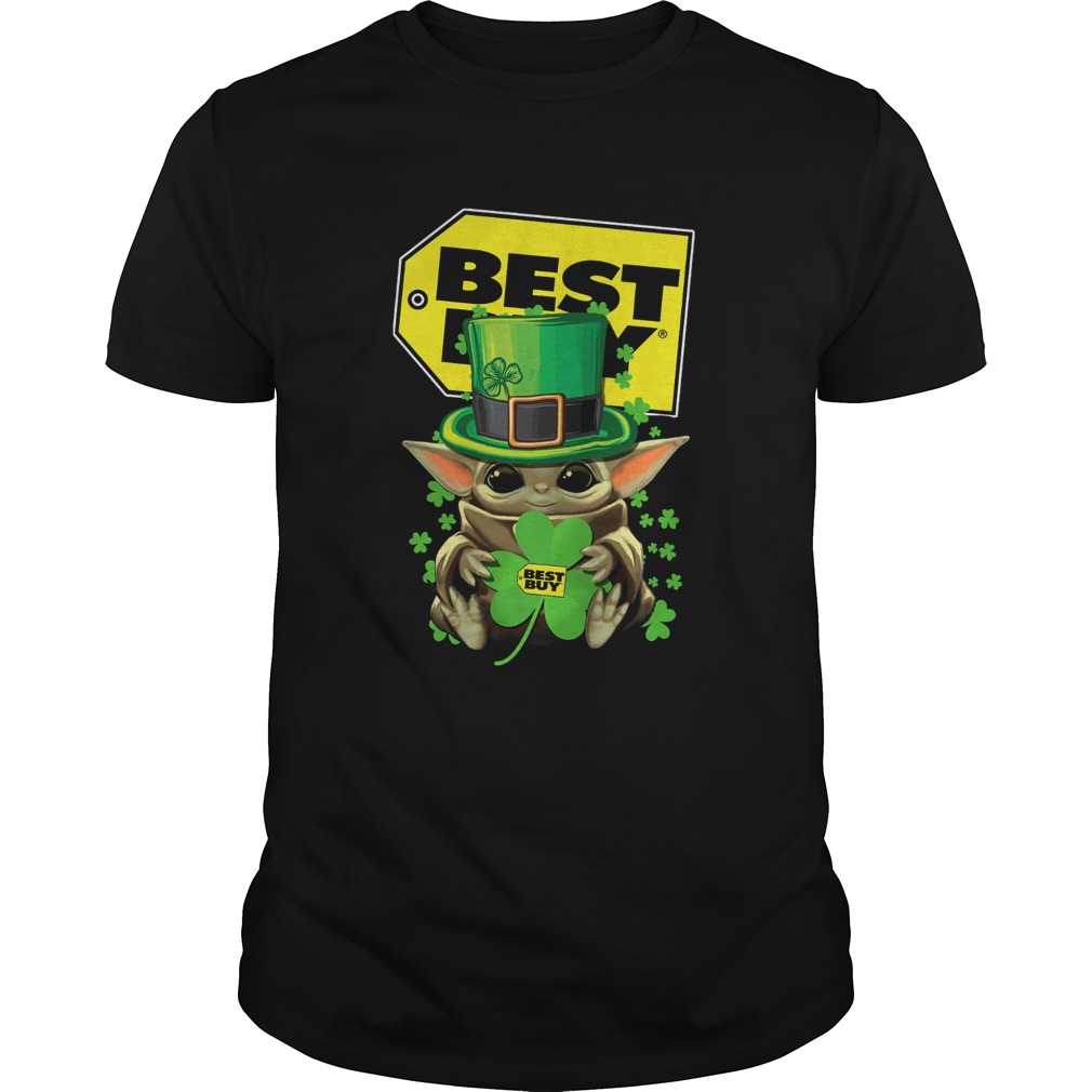 Baby Yoda Best Buy Shamrock St.Patrick’s Day Shirt