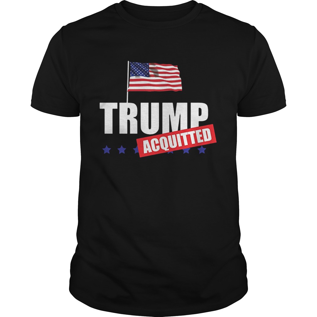 Donald Trump Acquitted Acquittal Pro-Trump T-Shirt