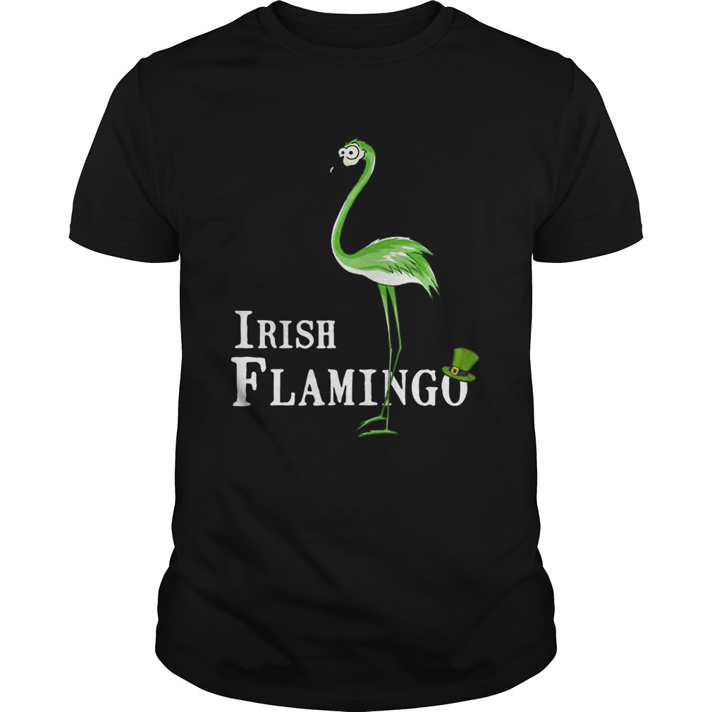 St Patrick’s Day Irish Flamingo Shirt