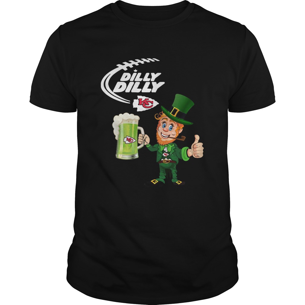 Uncle Sam Dilly Dilly Kansas City Chief St Patrick’s Day Shirt