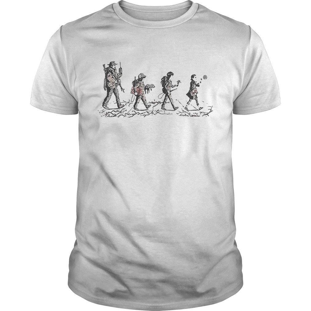 Stranger Things Walking The Abbey Road shirt