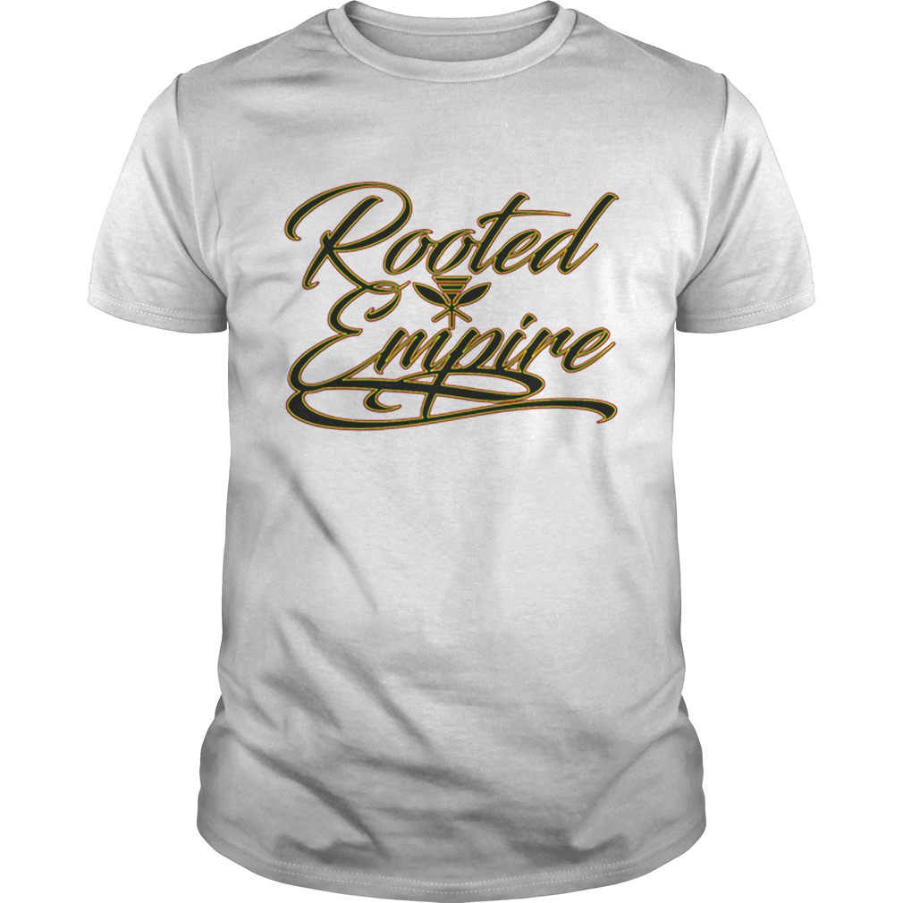 Rooted Empire Rasta Script shirt