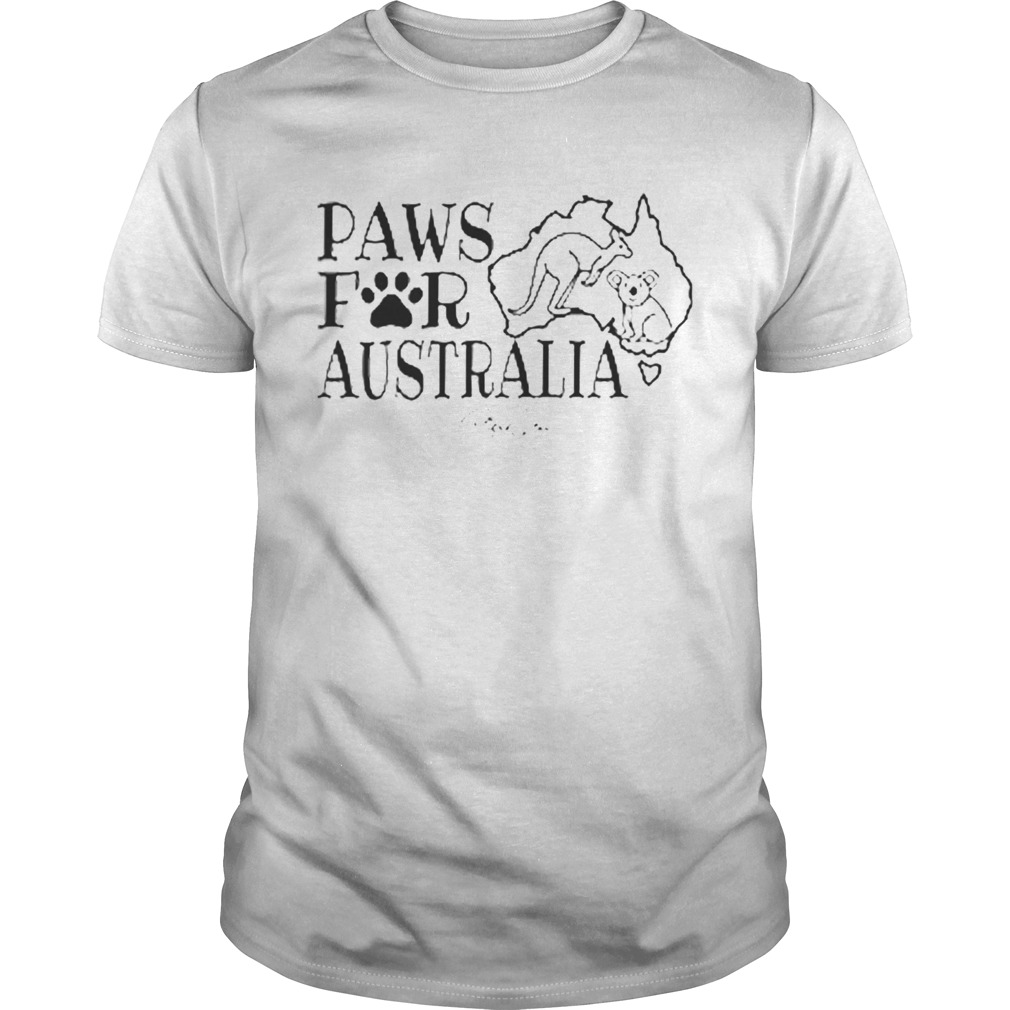 Paws for Australia Kangaroo and Koala shirt