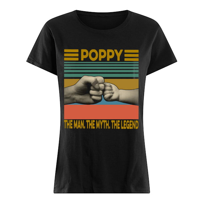 Poppy The Man The Myth The Legend Vintage Shirt