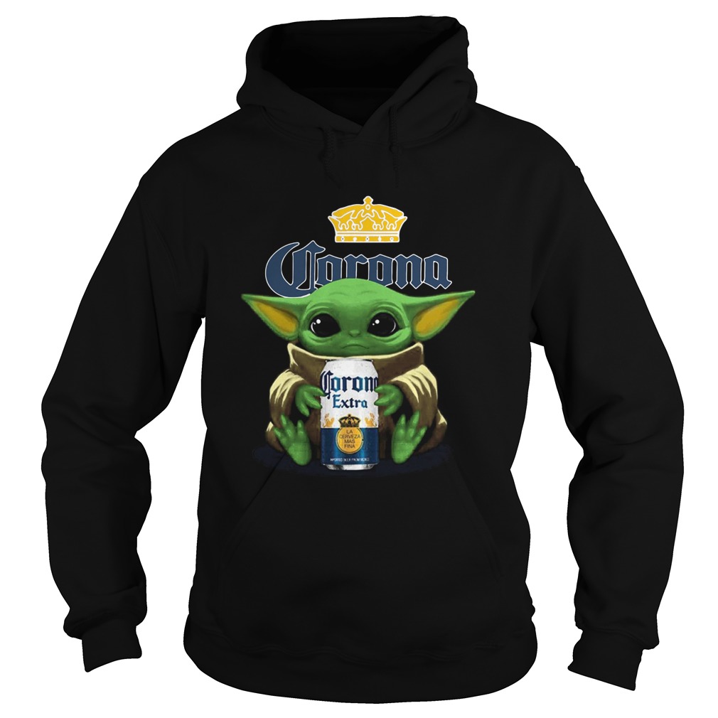 Baby Yoda Hug Corona Extra Hoodie