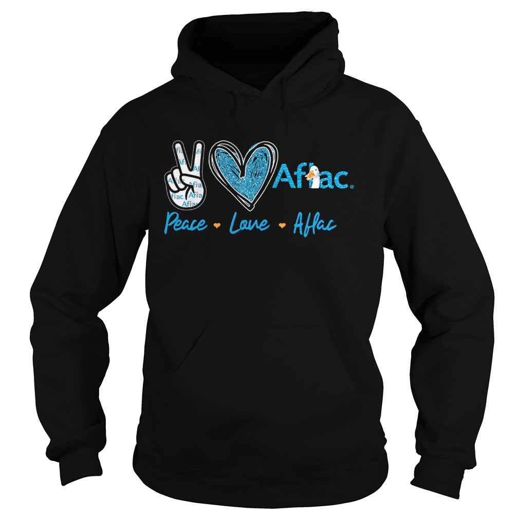 Peace Love Aflac Hoodie