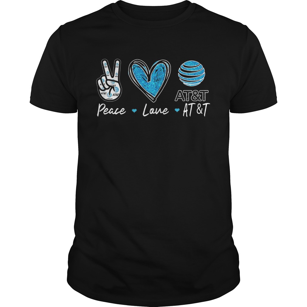 Peace Love AtT shirt