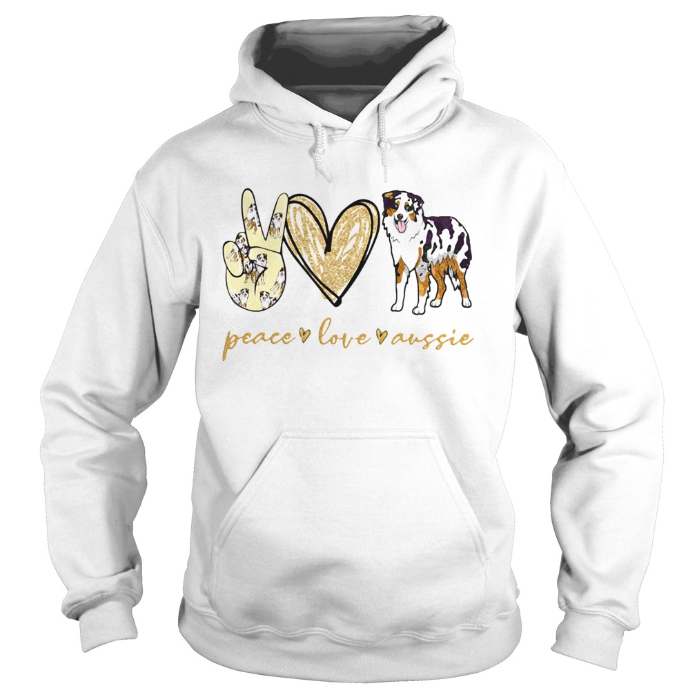 Peace Love Aussie Hoodie