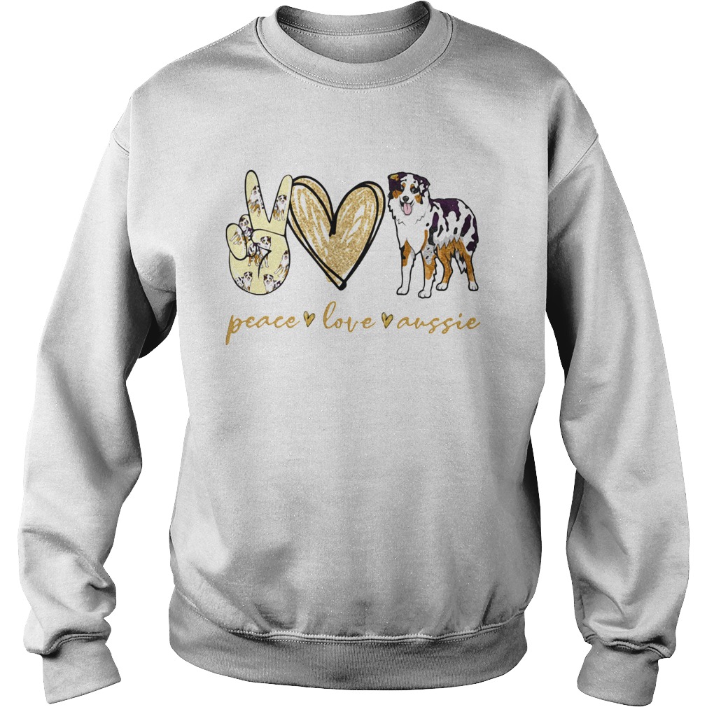 Peace Love Aussie Sweatshirt