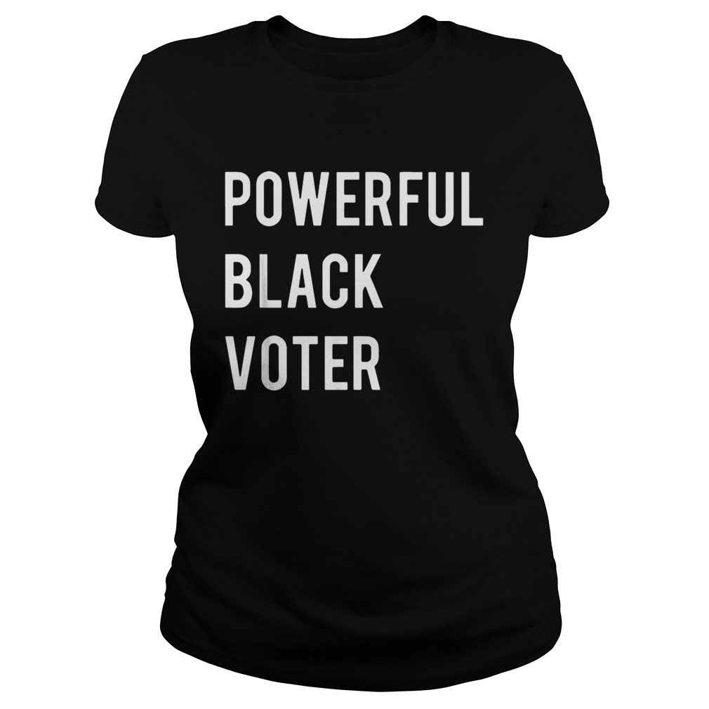 Powerful Black Voter Classic Ladies