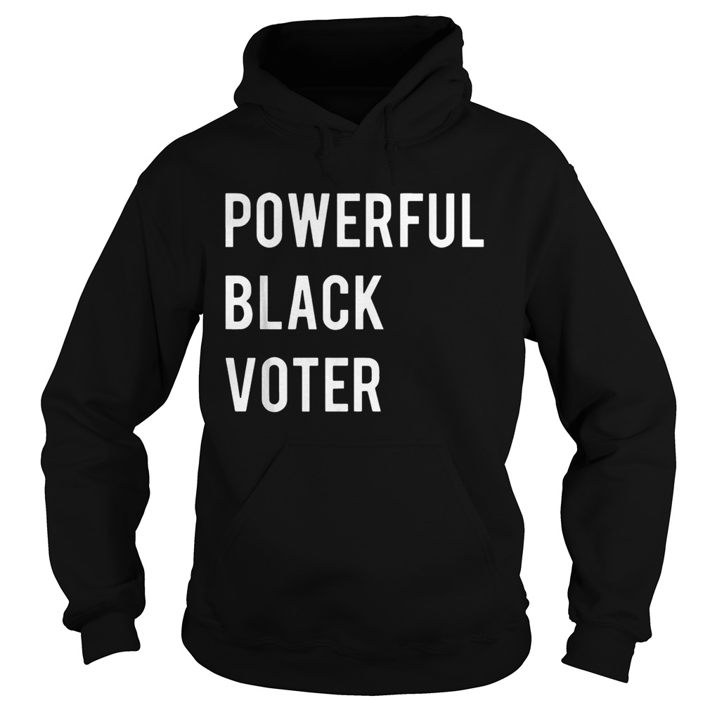 Powerful Black Voter Hoodie