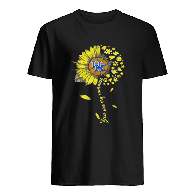 Kentucky Wildcats baseball You are my sunshine sunflower shirt