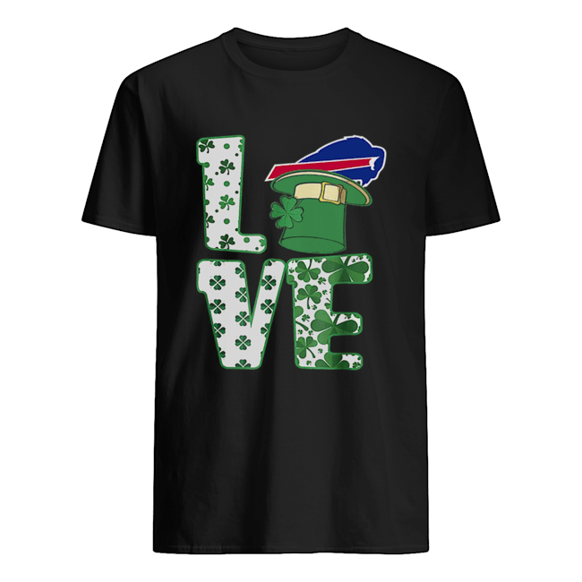 St.Patrick’s Day Football Love Team Buffalo-Bill shirt