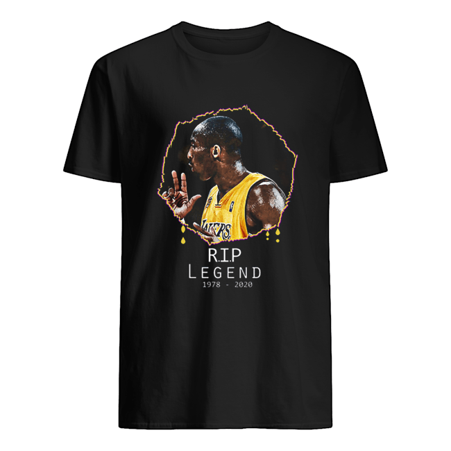 Rest In Peace Kobe Bryant R.I.P Legend 1978 2020 shirt