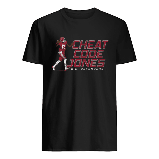 Cheat Code Jones Dc Defenders shirt