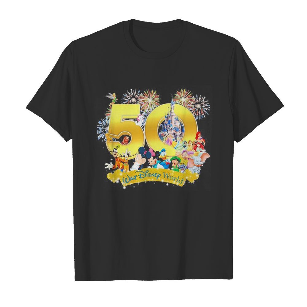 50 Years of Magic Kingdom Walt Disney world shirt