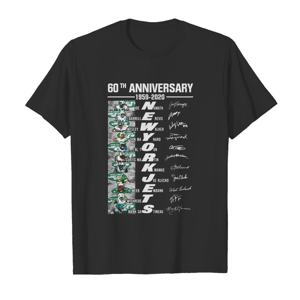 60th Anniversary 1959 2020 New York Jets shirt