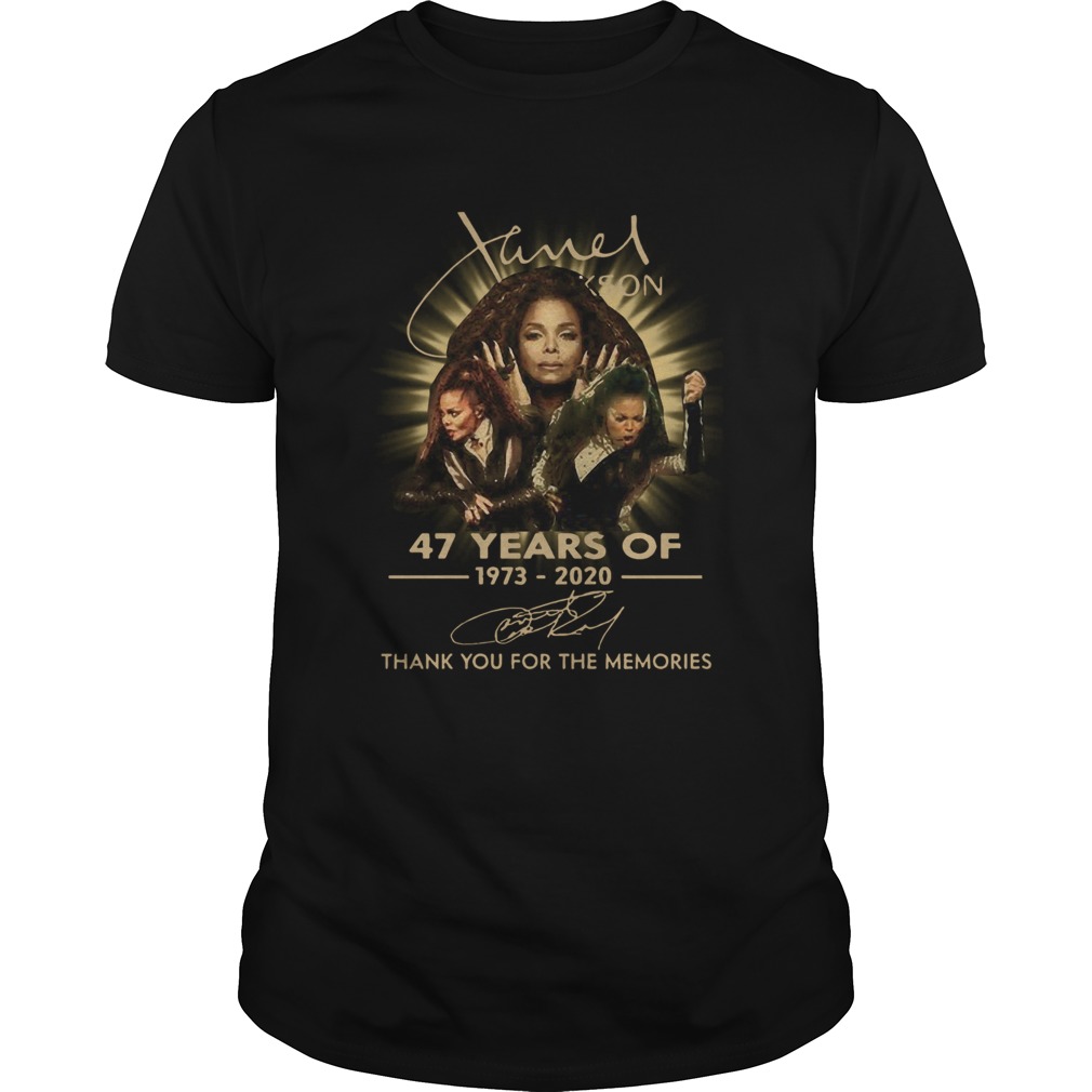 Anniversary Thank You For The Memories Janet Jacksons shirt