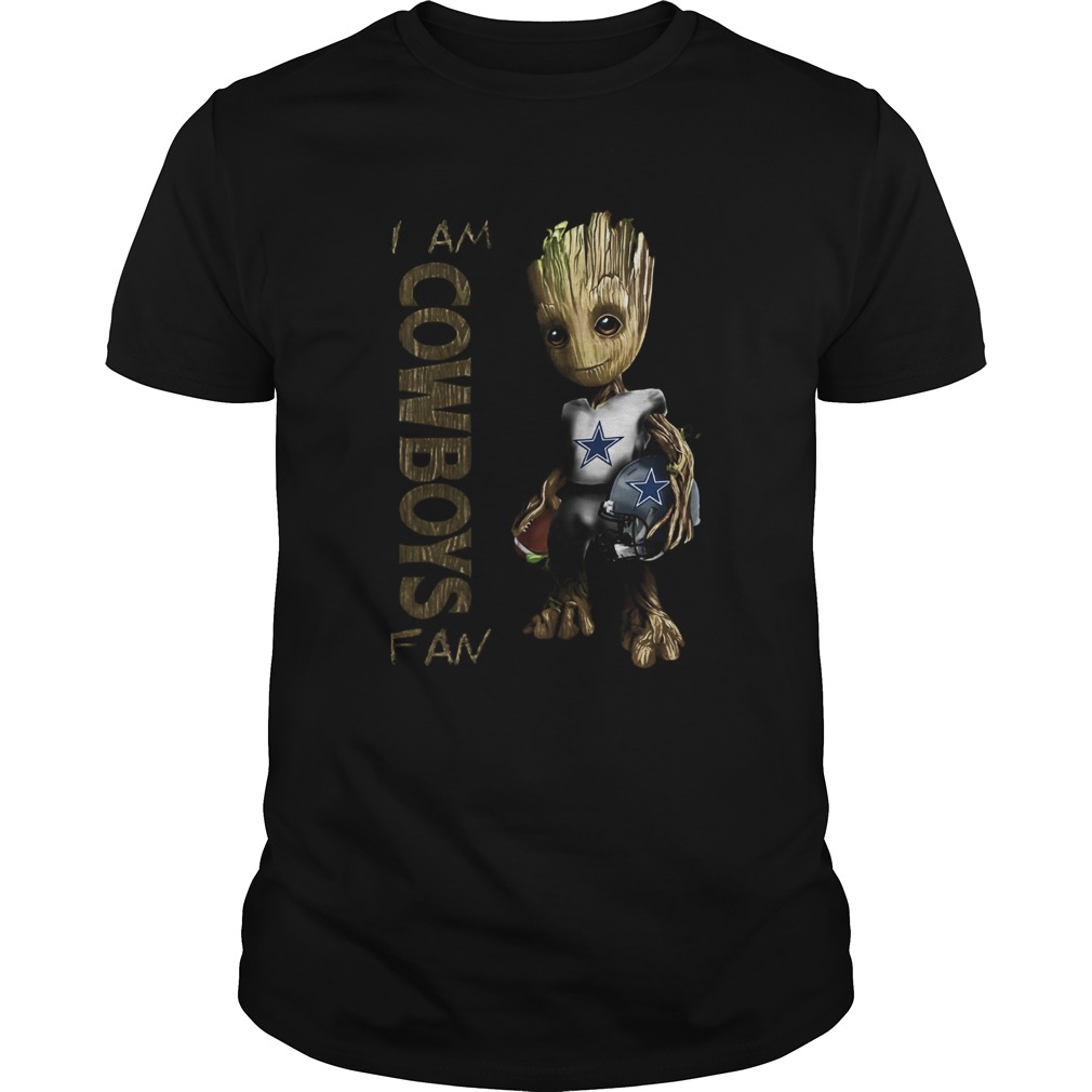 Baby Groot I Am Cowboys Fan shirt