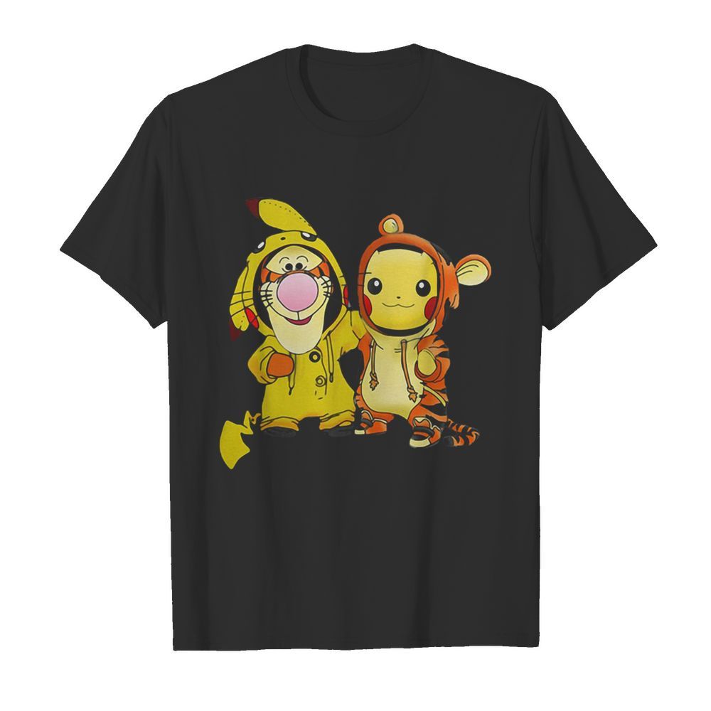 Baby Tigger and Pikachu shirt