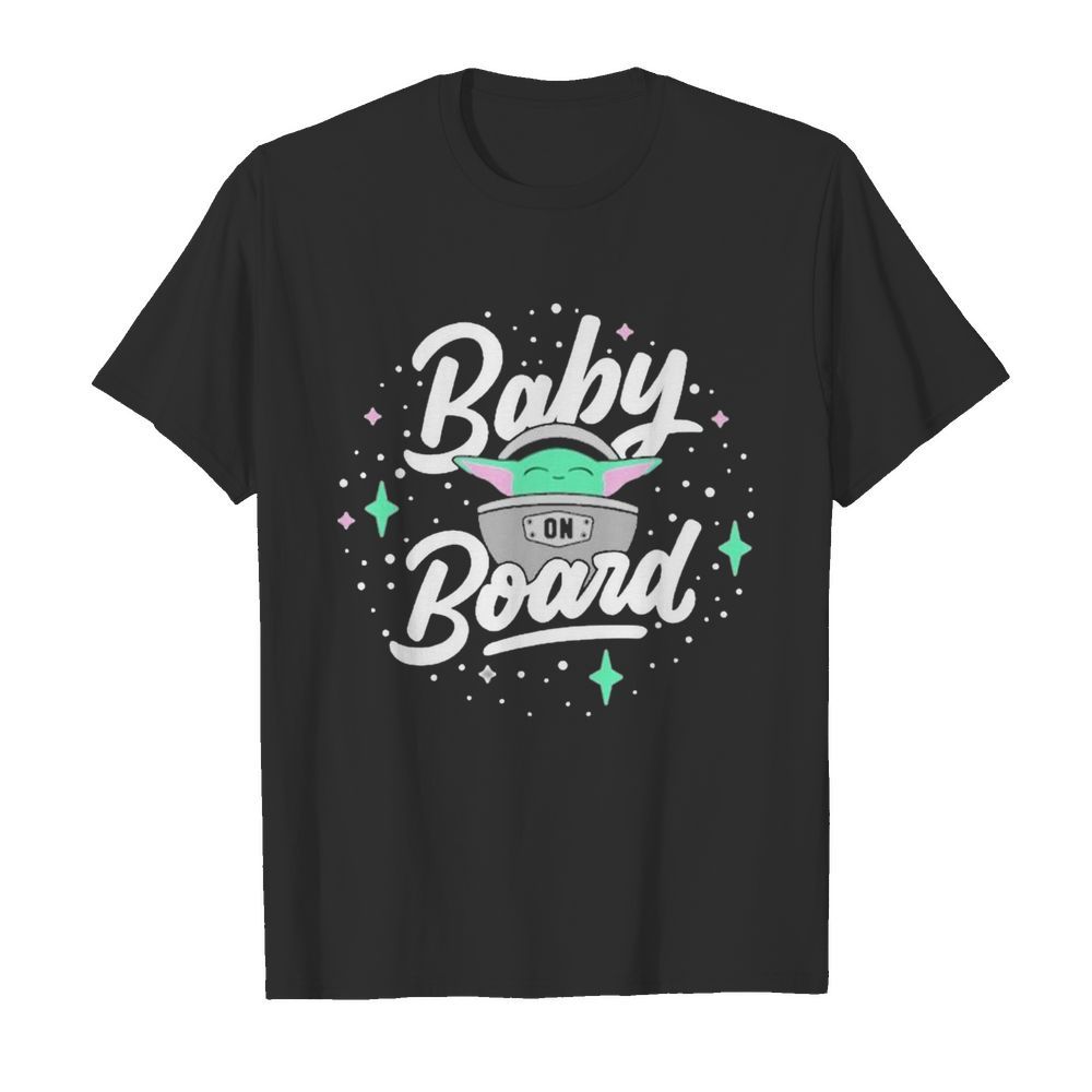 Baby Yoda Baby On Board shirt