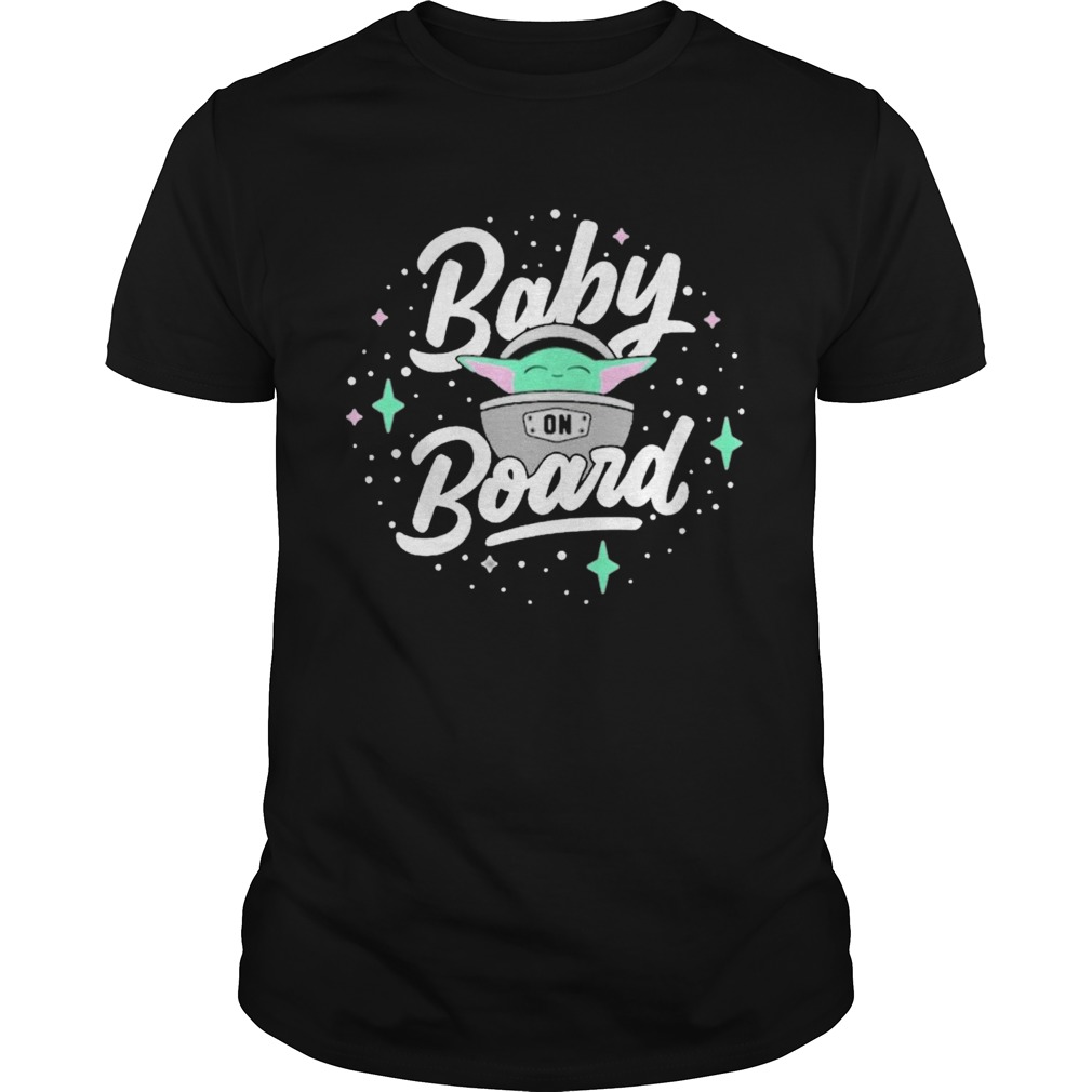 Baby Yoda Baby On Board shirt