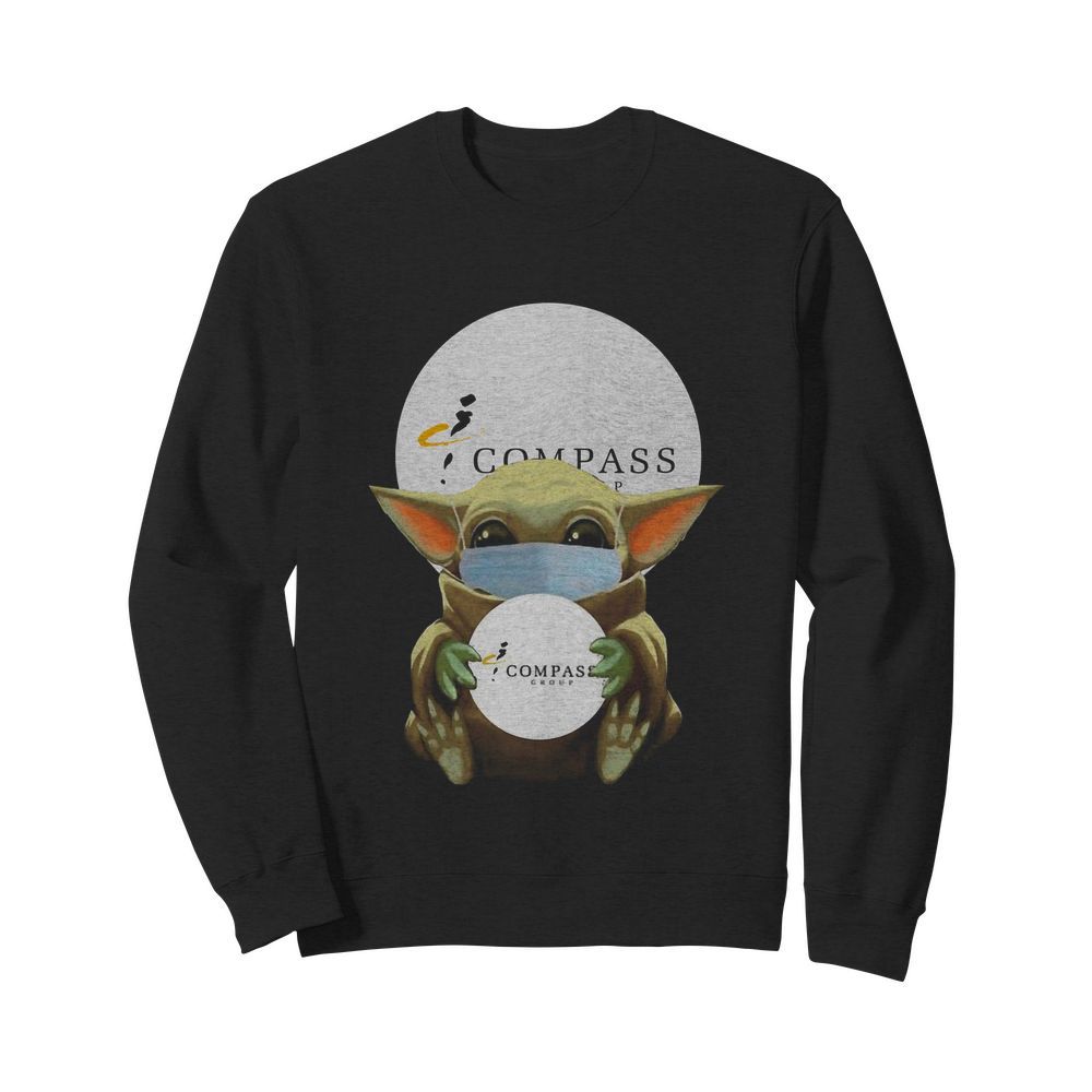 Baby Yoda Hug Compass Group  Unisex Sweatshirt