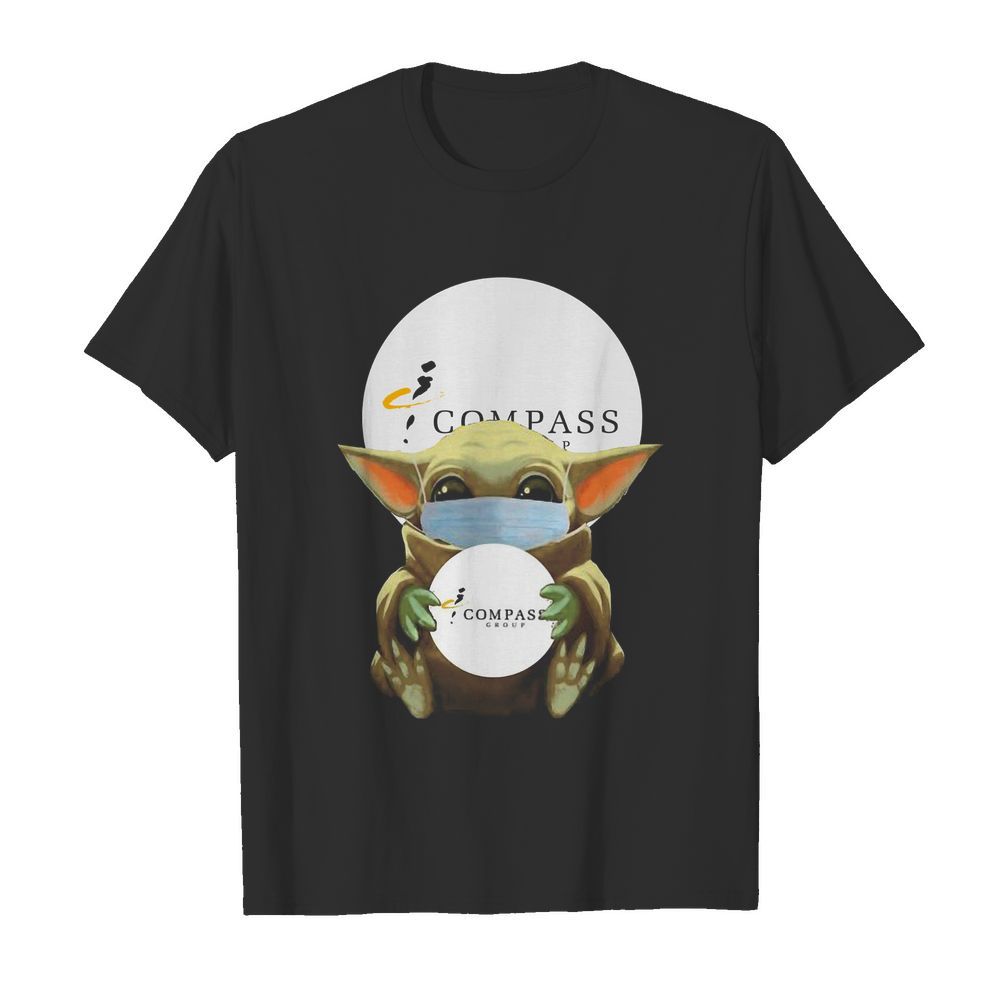 Baby Yoda Hug Compass Group  Classic Men's T-shirt