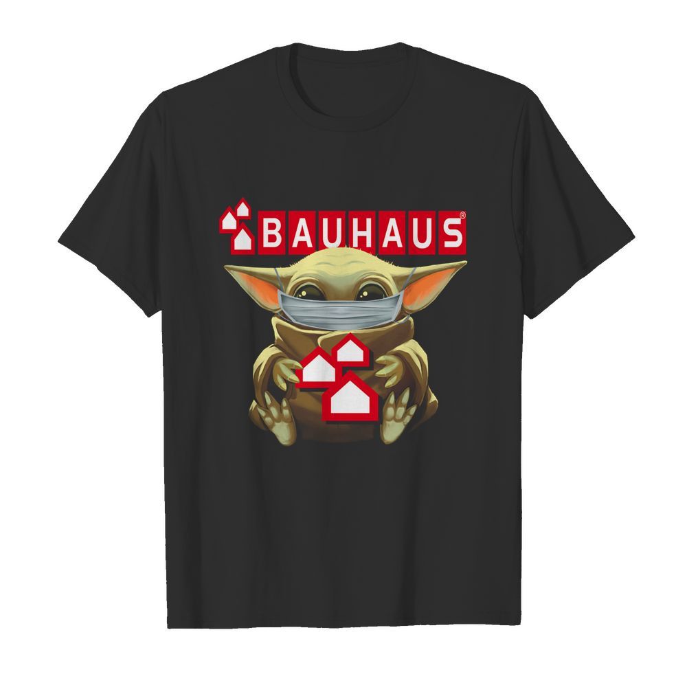 Baby Yoda Mask Hug Bauhaus  Classic Men's T-shirt