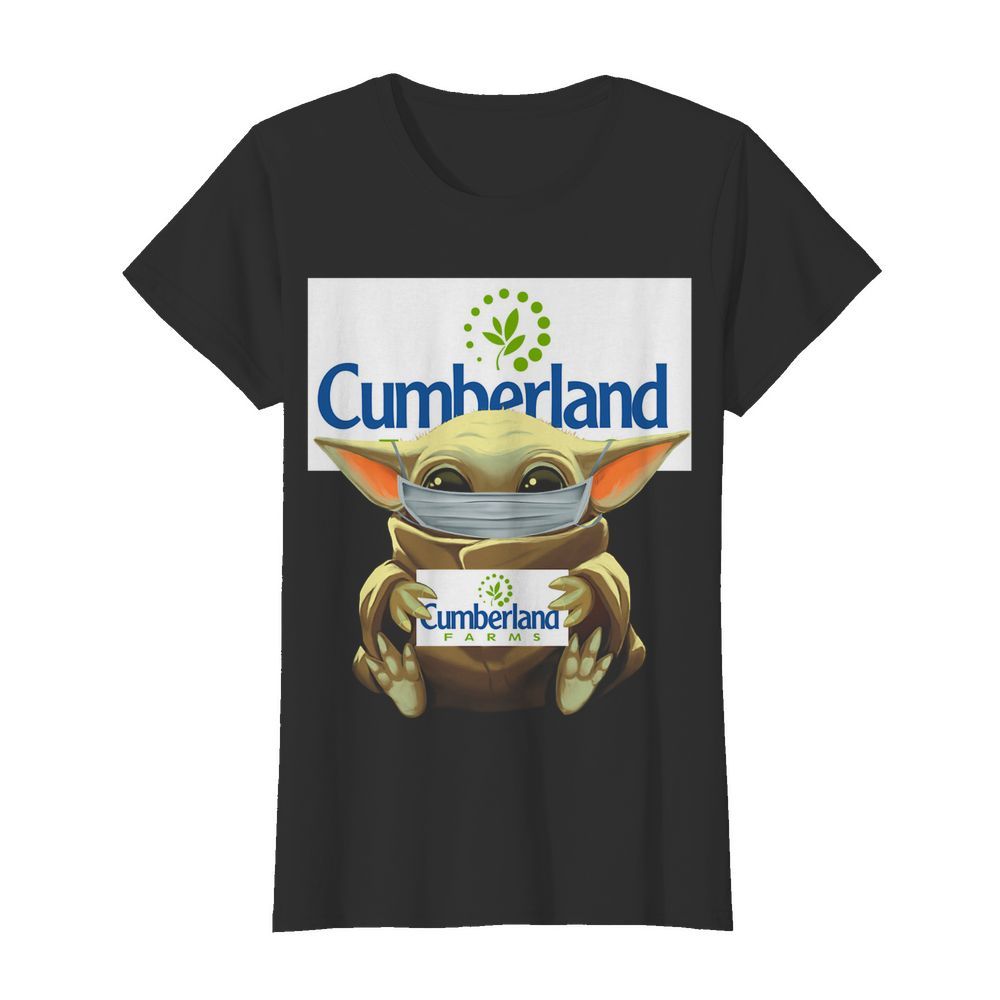 Baby Yoda Mask Hug Cumberland Farms  Classic Women's T-shirt