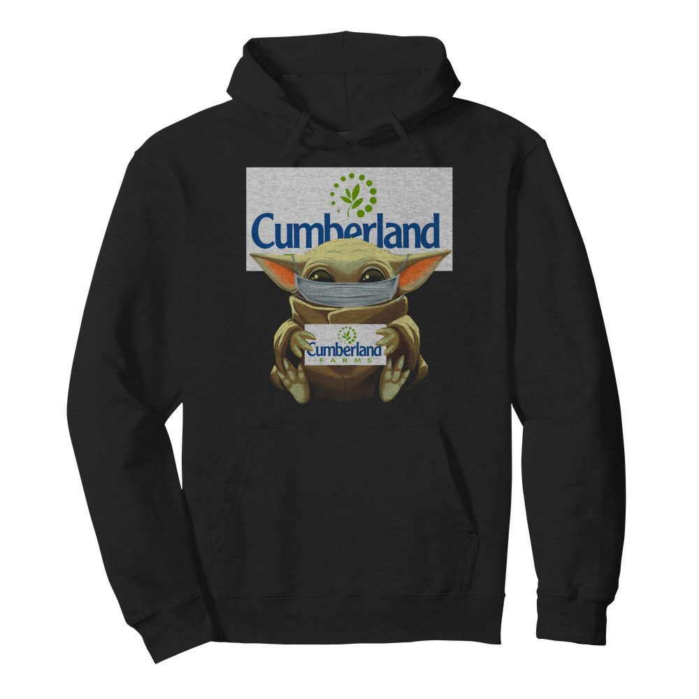 Baby Yoda Mask Hug Cumberland Farms  Unisex Hoodie