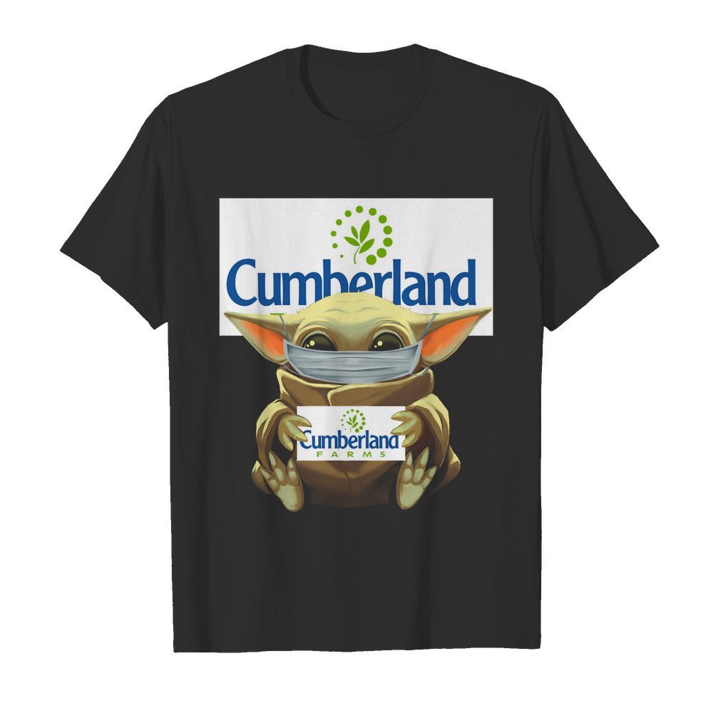 Baby Yoda Mask Hug Cumberland Farms shirt