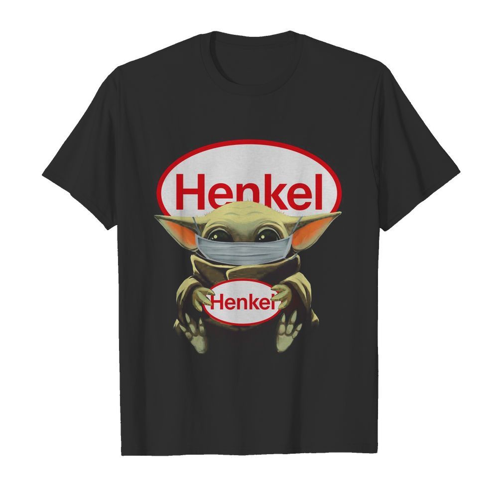 Baby Yoda Mask Hug Henkel shirt