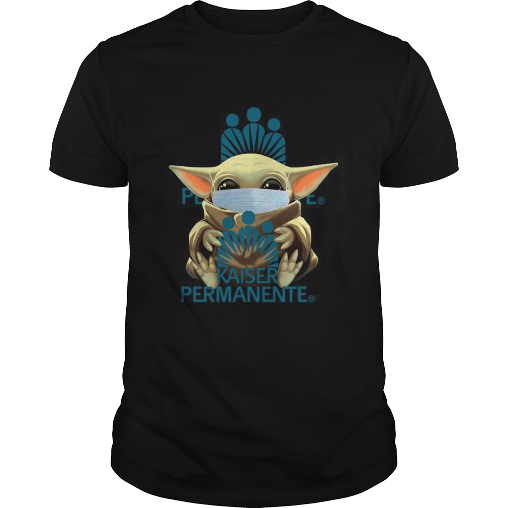 Baby Yoda Mask Hug Kaiser Permanente shirt