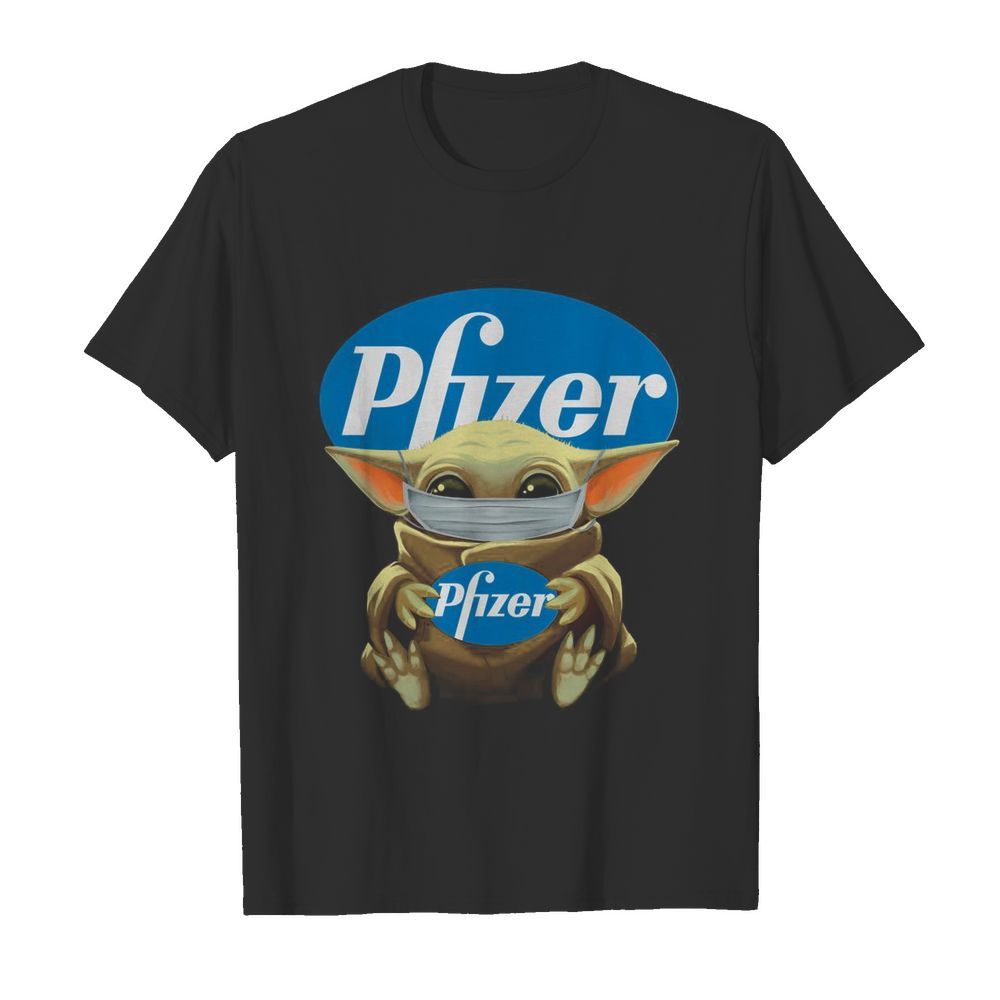 Baby Yoda Mask Hug Pfizer shirt