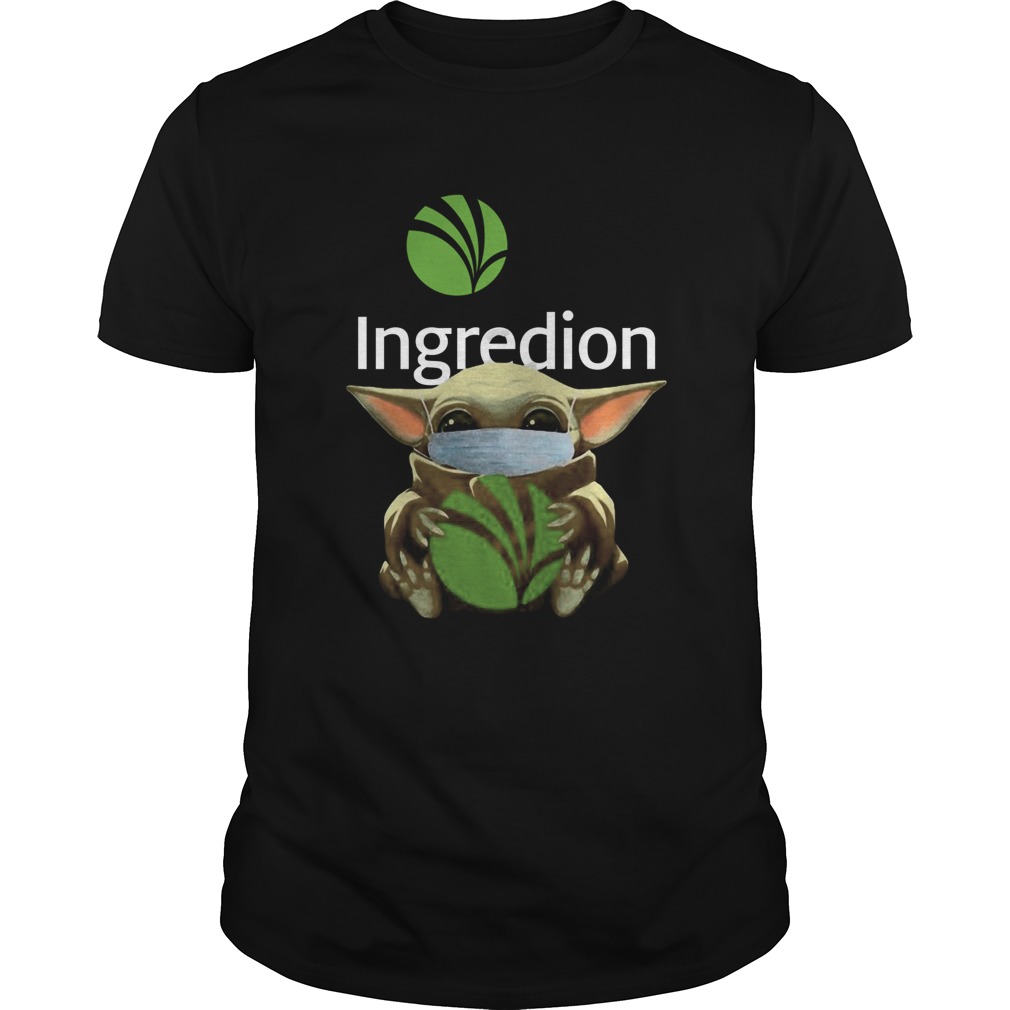 Baby Yoda Mask Ingredion Incorporated shirt