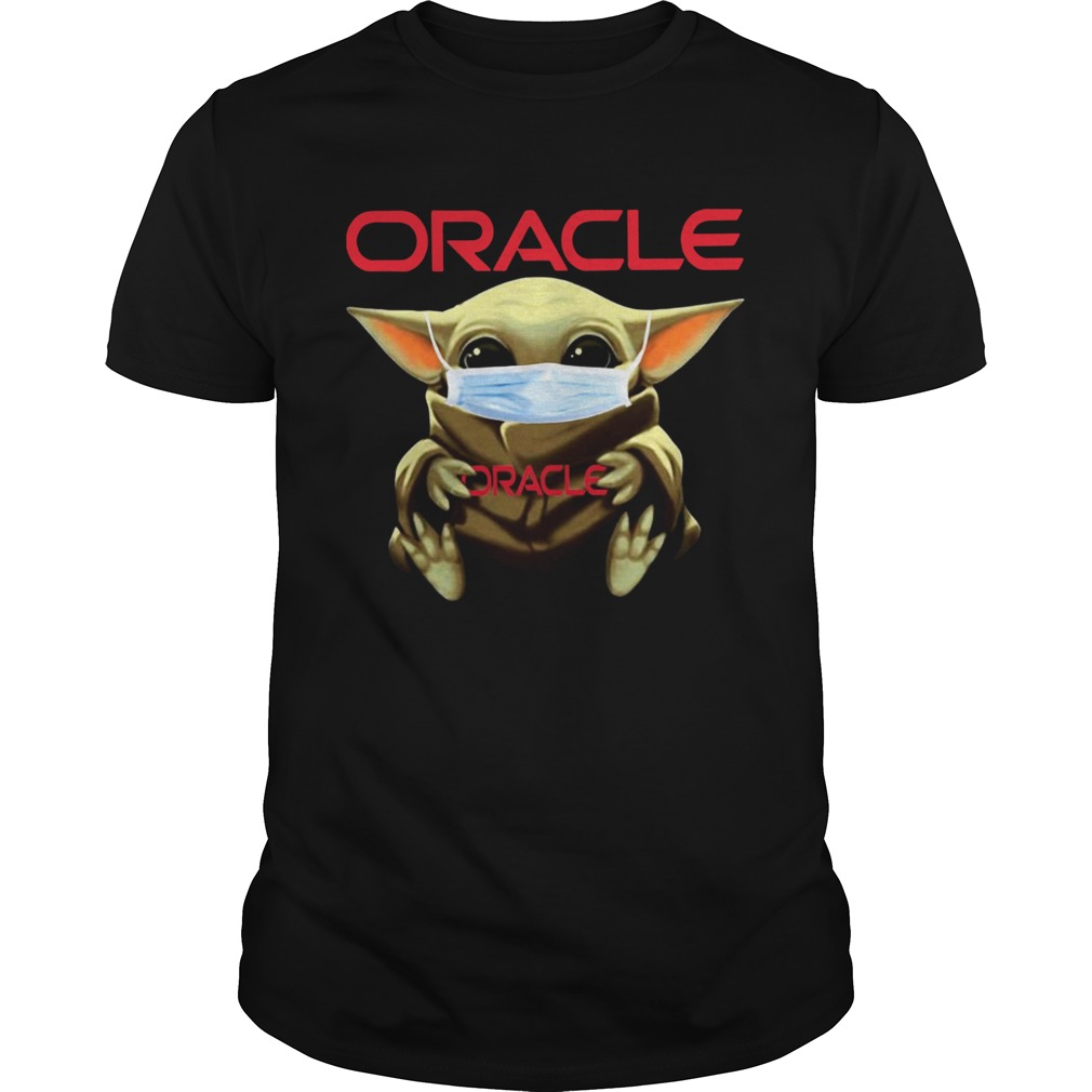 Baby Yoda hug Oracle Mask shirt