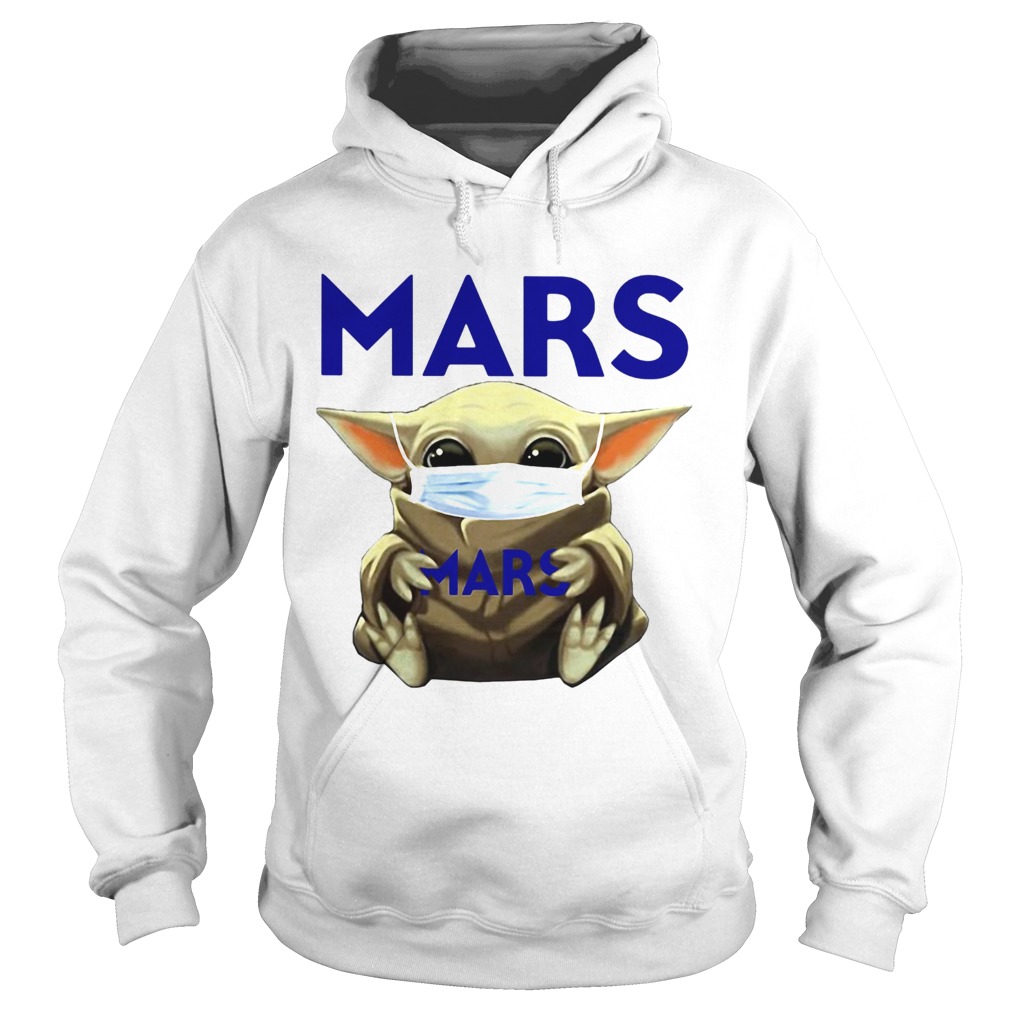 Baby yoda hug mars covid19 2020  Hoodie