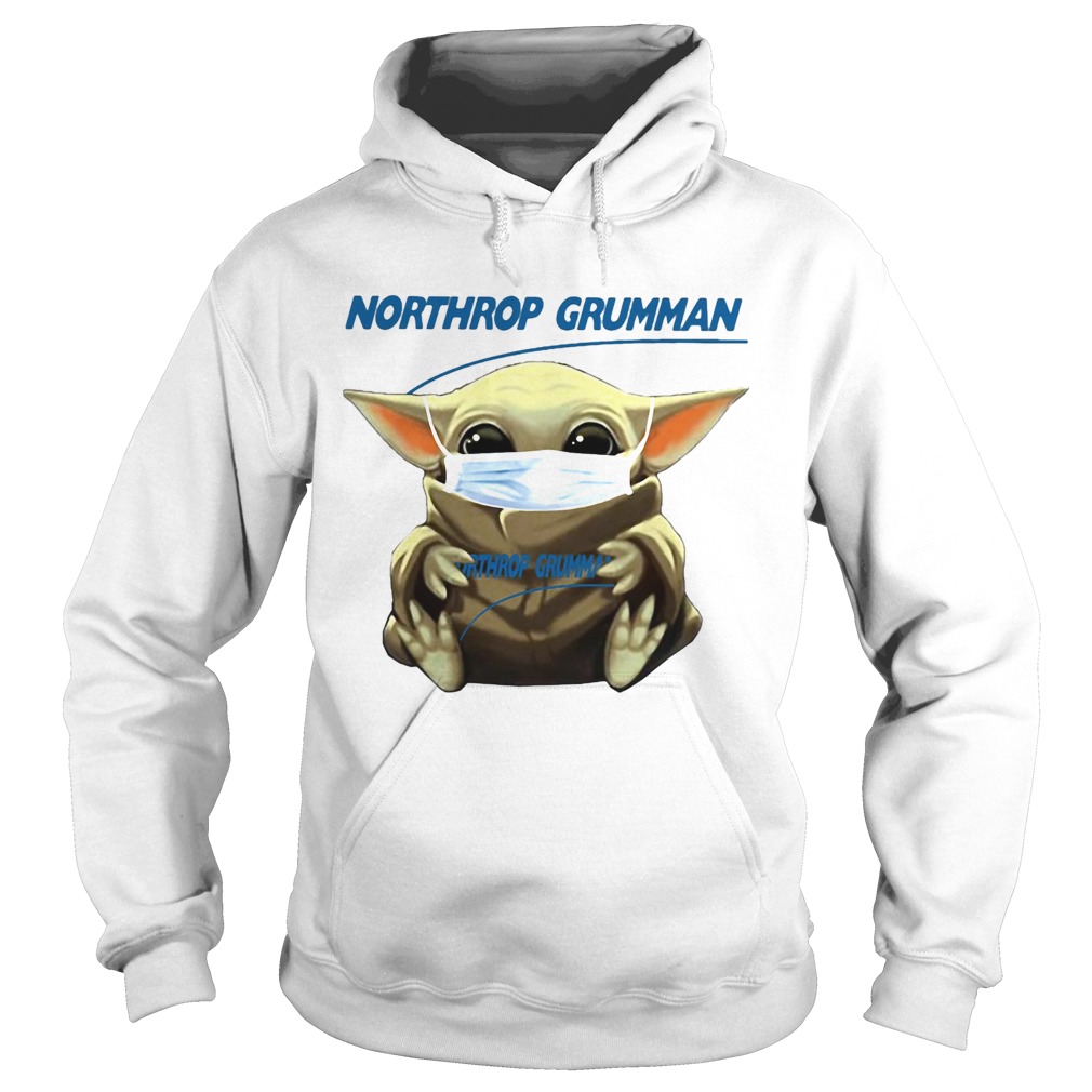 Baby yoda hug northrop grumman covid19 2020  Hoodie