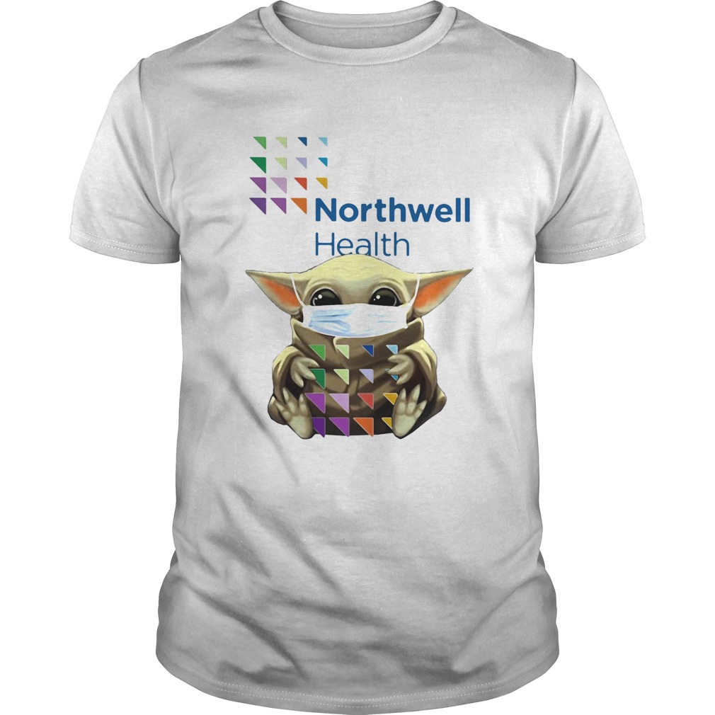 Baby yoda hug northwell heath covid19 2020 shirt