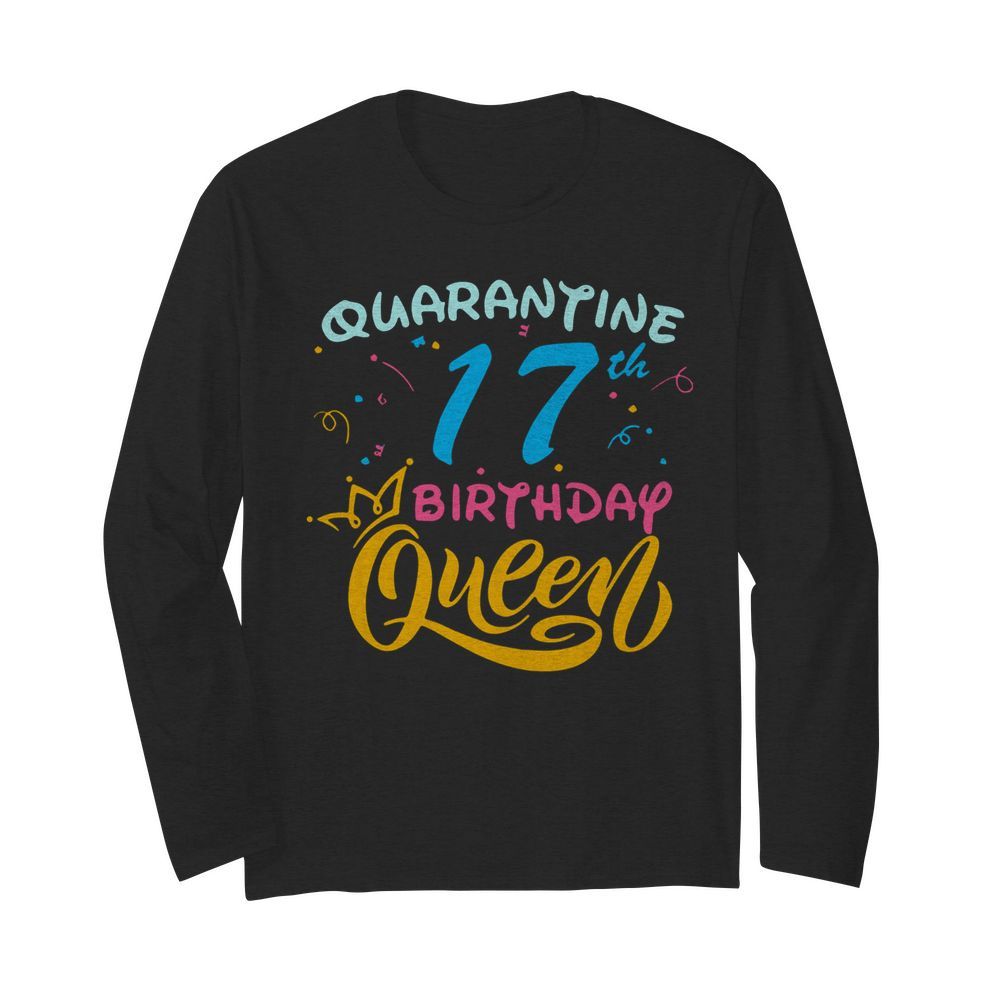 Born in 1970 My 50th Birthday Queen Quarantine Social Distancing Quarantined Birthday 2020  Long Sleeved T-shirt 