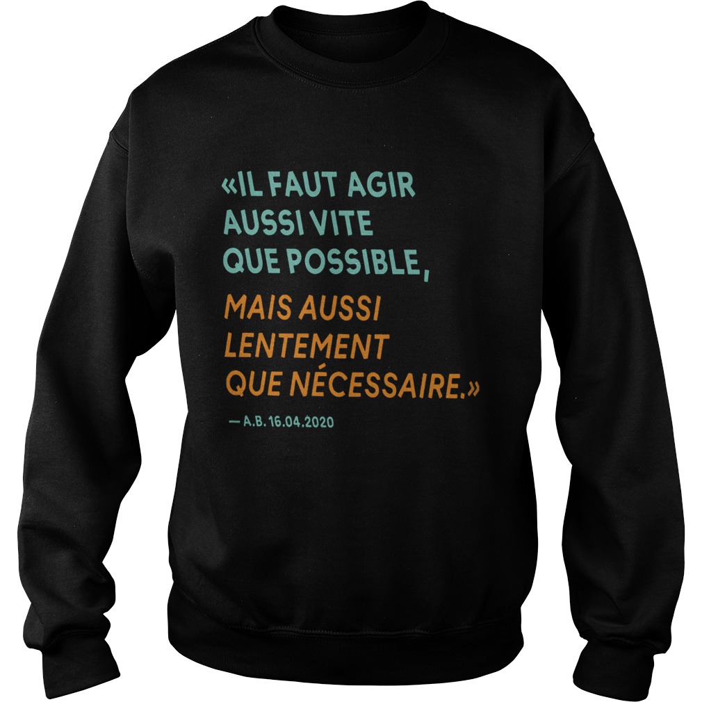 By The Way Alain Berset  Sweatshirt