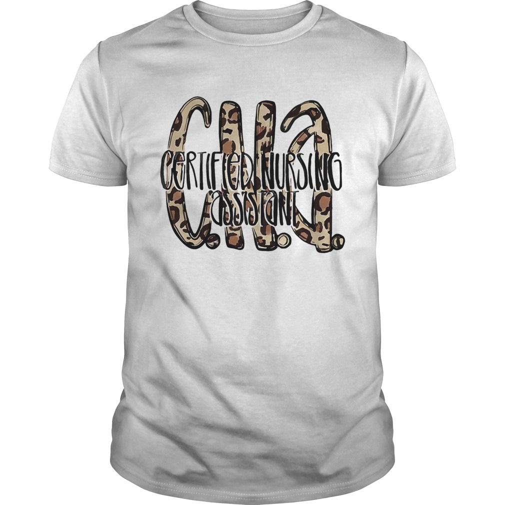 CNA Leopard Art Word shirt