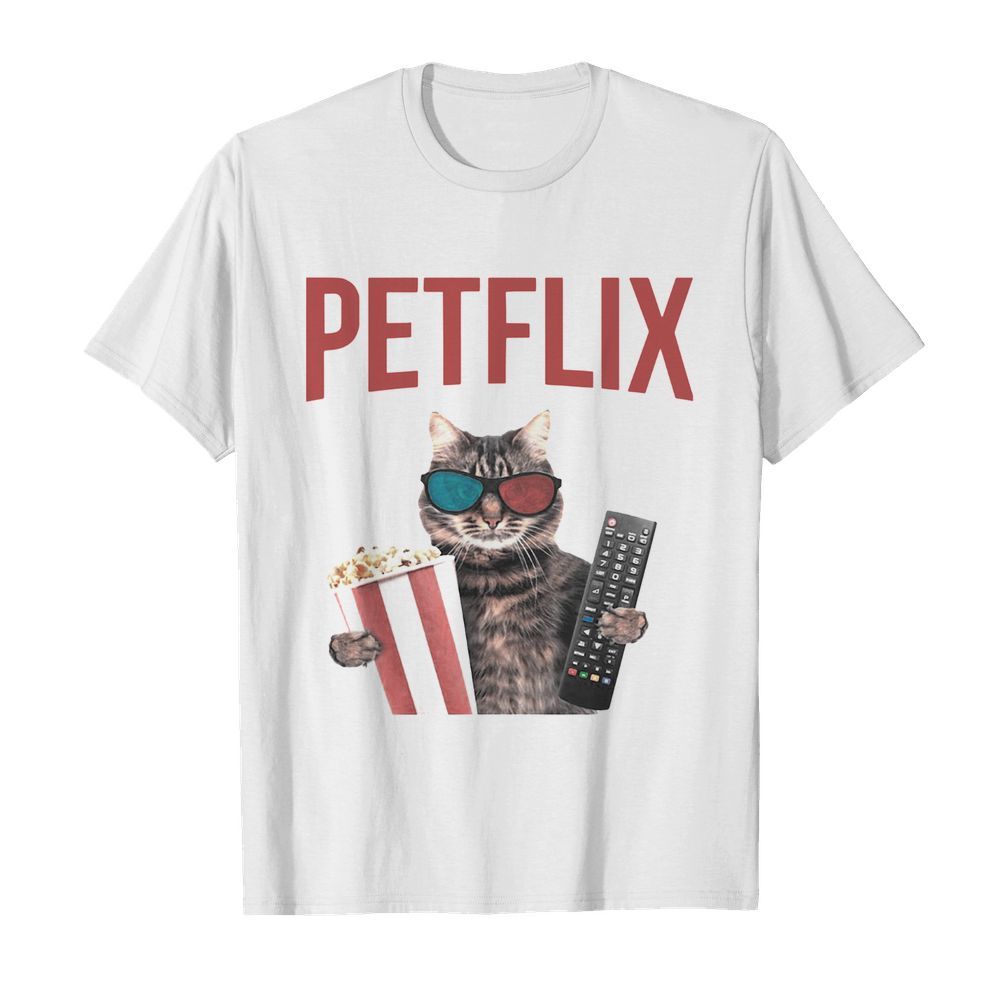 Cat Popcorn And Mode Petflix shirt