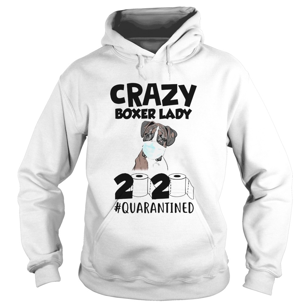 Crazy Boxer Lady 2020  Hoodie