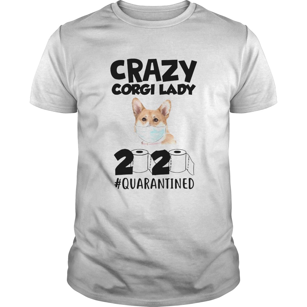 Crazy Corgi Lady 2020 shirt