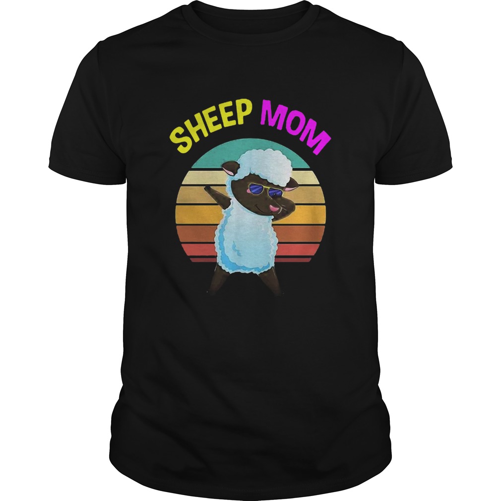 Dabbing Sheep Mom Mama Mothers Day shirt