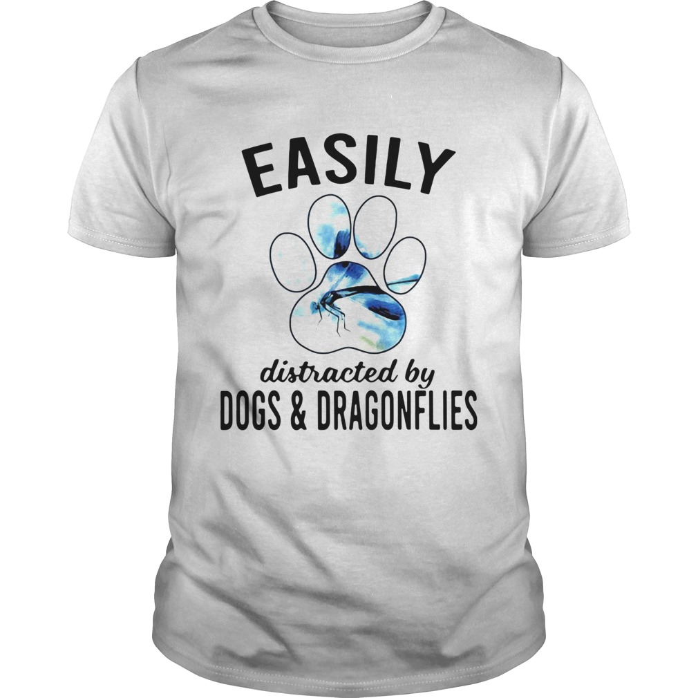 Easily Distracted By Dogs And Dragonflies  Unisex