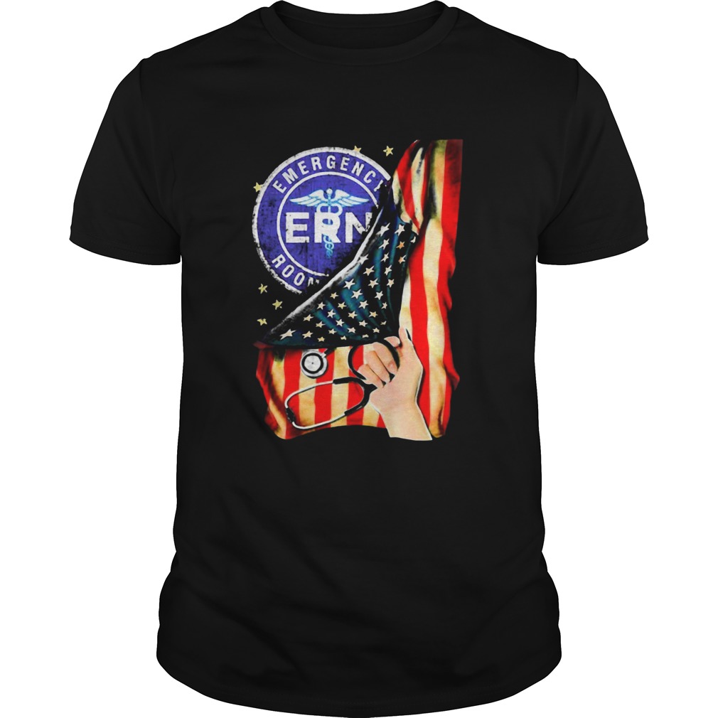 Emergency Room And American Flag  Unisex