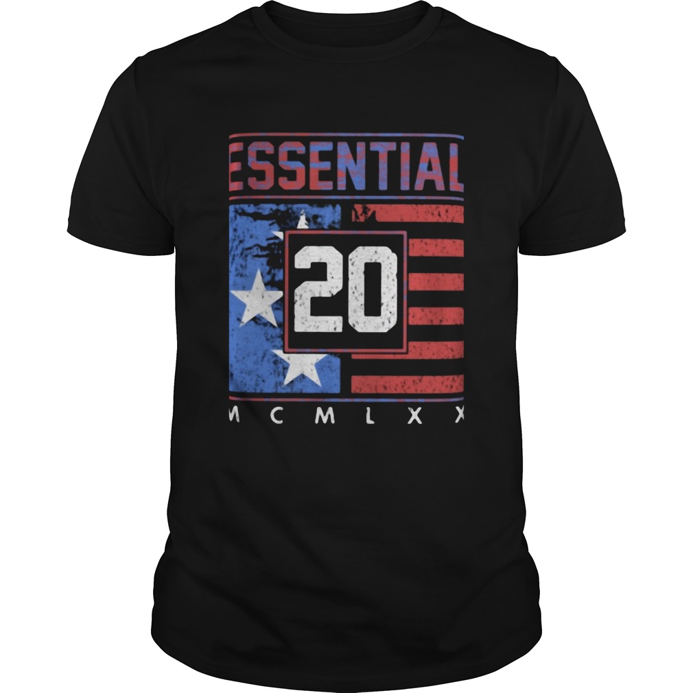 Essential 20 American flag veteran shirt